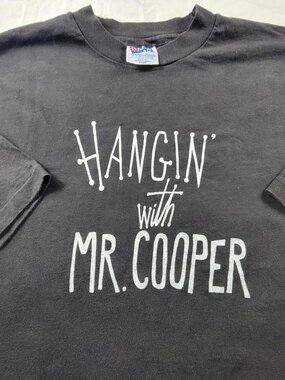 90s Hangin with Mr. Cooper black t-shirt 📺
